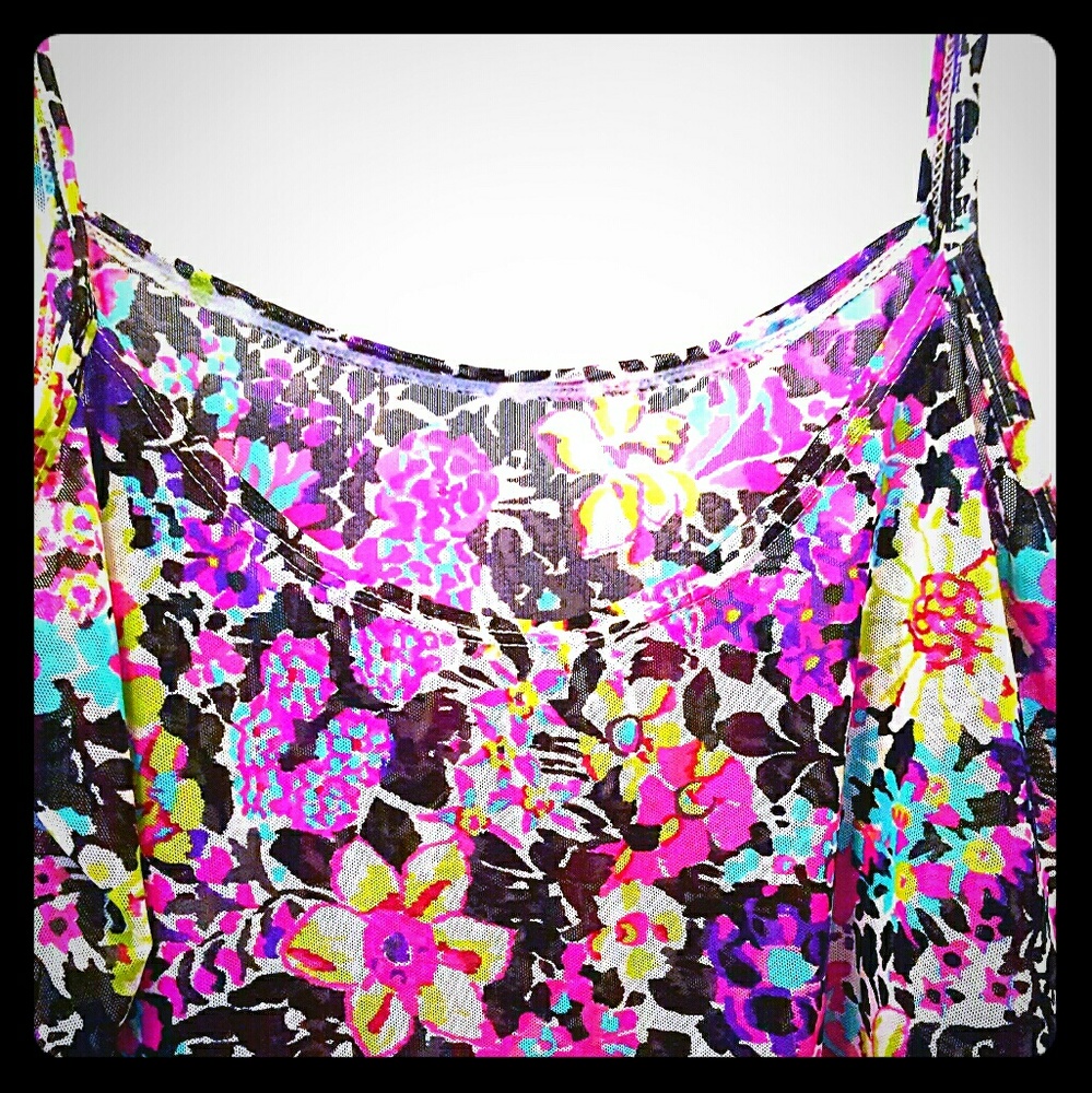 Island soul sheer crop top